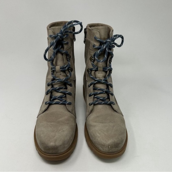 Sorel Emelie II Lace Boots Womens Size 8 Tan Waterproof - Picture 2 of 12
